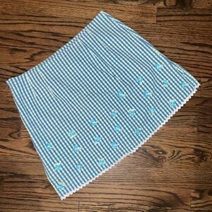 Island Republic Miniskirt w/ Palm Tree Embroidery